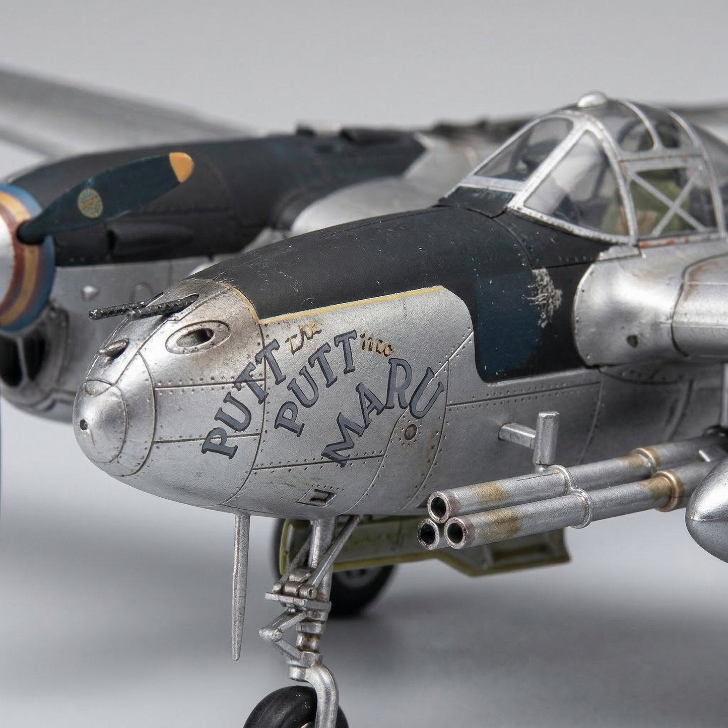 Maquette p-38-"P-38 Lightning"