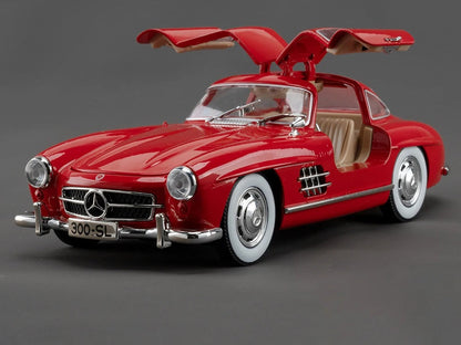 Maquette Mercedes 300 SL Gullwing rouge