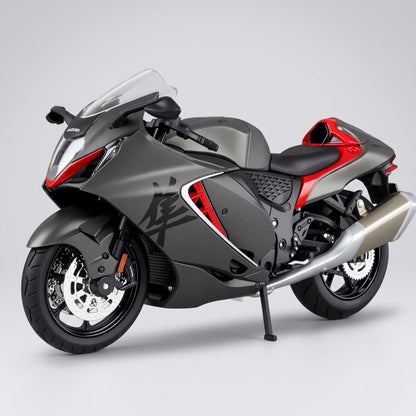 Maquette Hayabusa Suzuki Hayabusa grise au 1:12