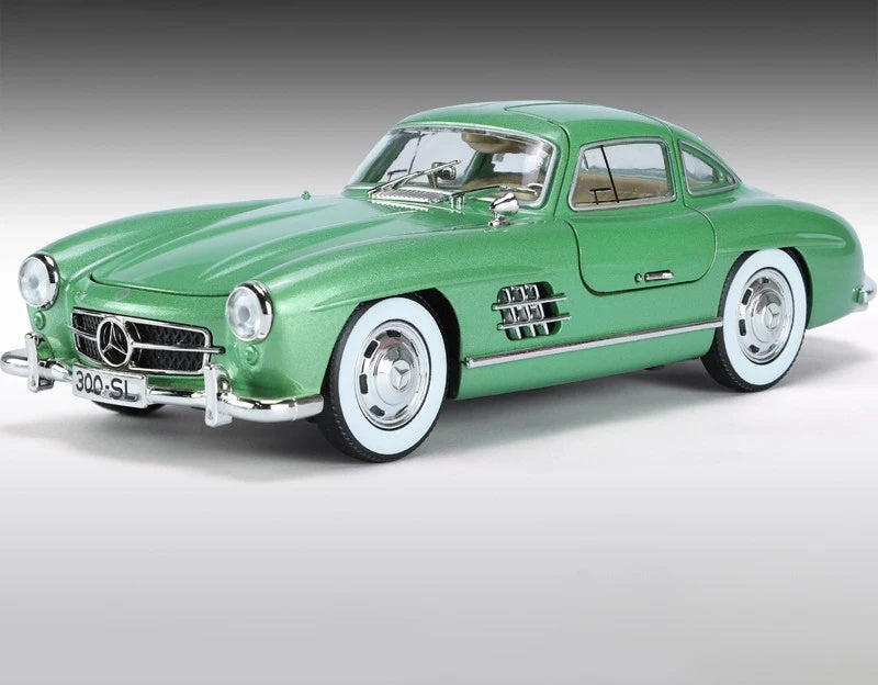 Maquette Mercedes 300 SL Gullwing verte