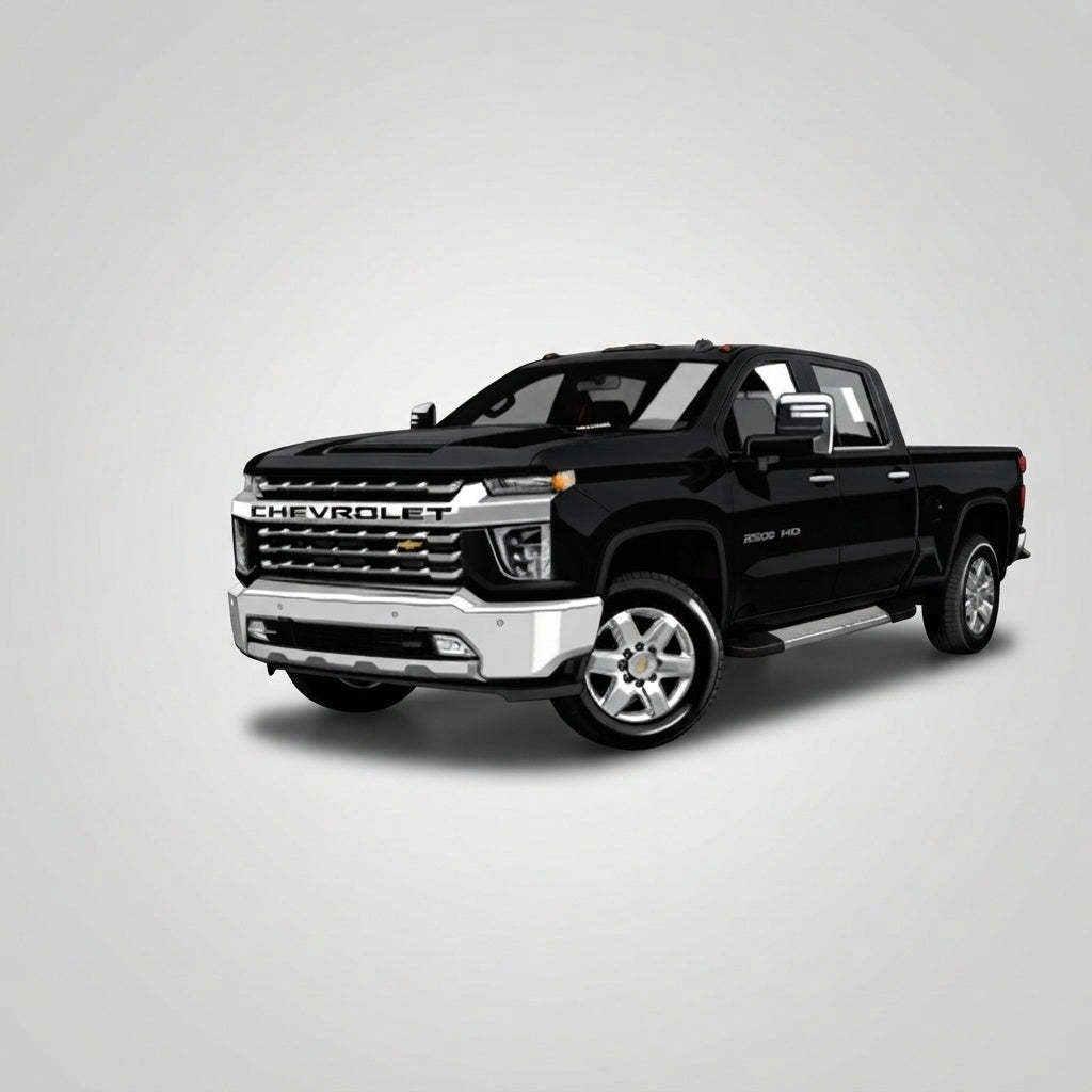 Maquette 1:64 Chevrolet Silverado noir