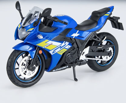 Maquette moto 1:12 Suzuki GSX250R bleue