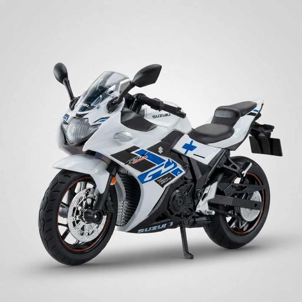 Maquette moto 1:12 Suzuki GSX250R blanche