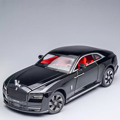 Maquette Rolls-Royce Spectre noire au 1:24