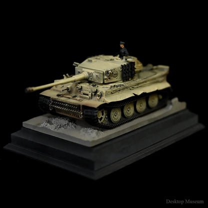 Maquette char Tigre Tiger I vue de profil