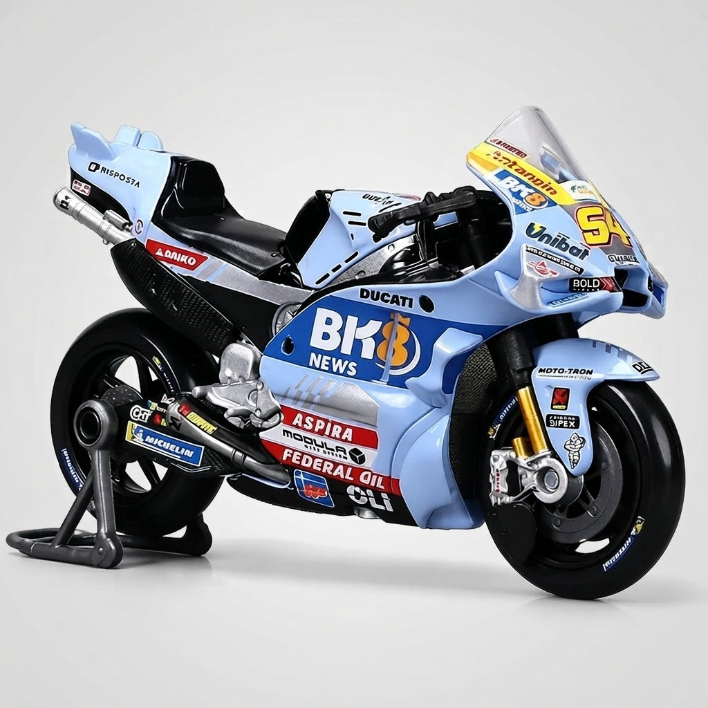 Maquette moto GP Ducati MotoGP 2025 Gresini Racing n°54