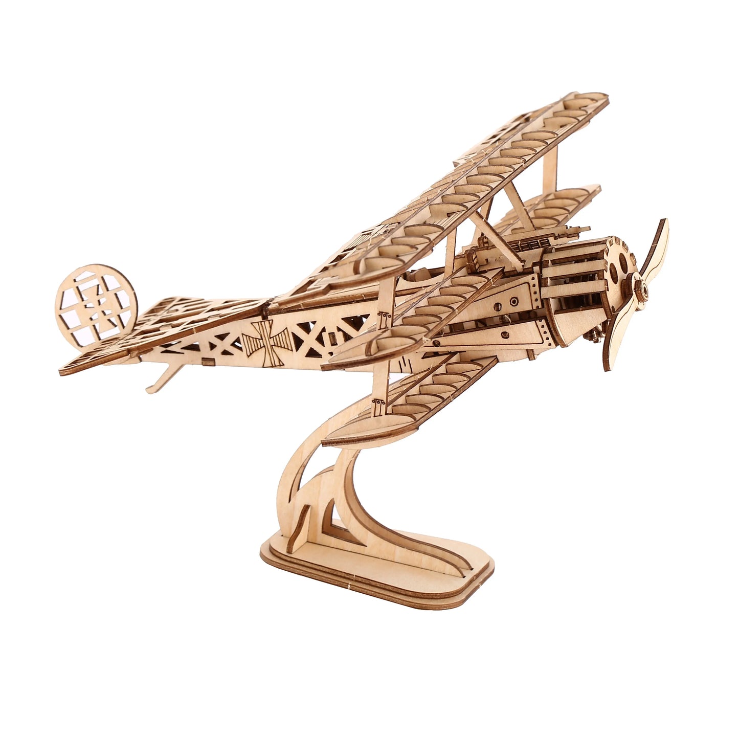 Maquette avion en bois a construire-"Fokker"