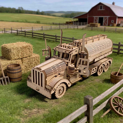 Maquette camion citerne-"Wood Oil tanker"