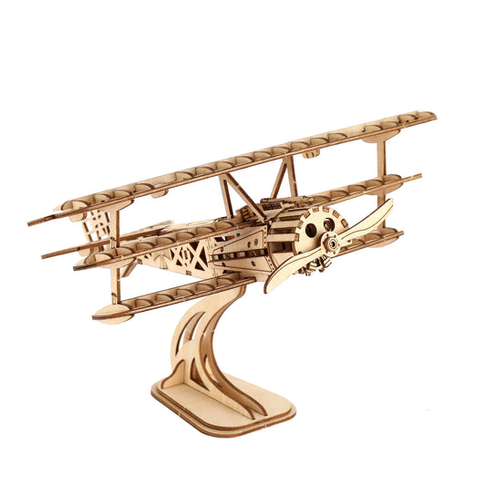 Maquette avion en bois a construire-"Fokker"