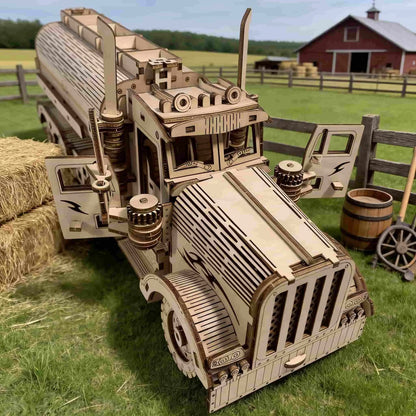 Maquette camion citerne-"Wood Oil tanker"