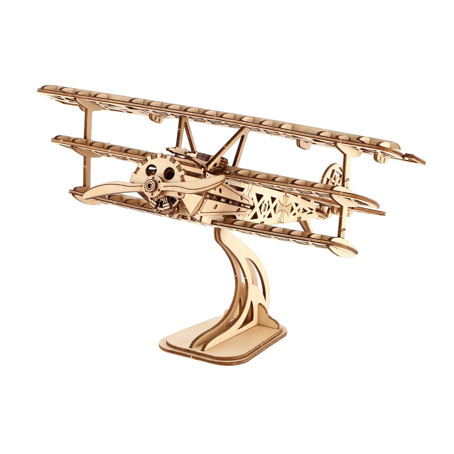 Maquette avion en bois a construire-"Fokker"