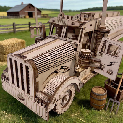 Maquette camion citerne-"Wood Oil tanker"
