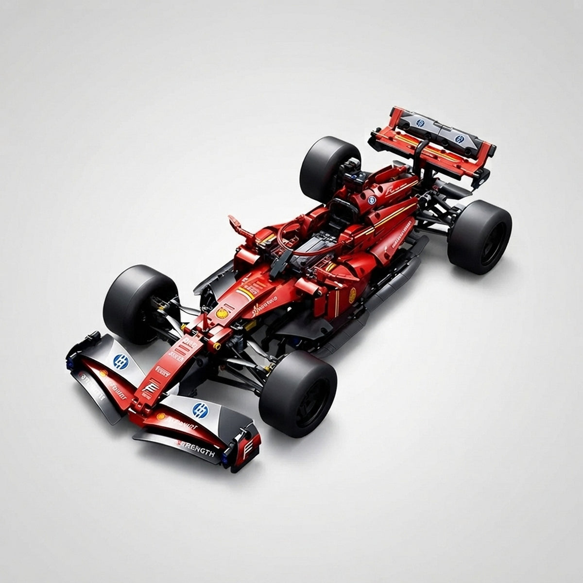 Maquette F1 Formula Racing Car rouge vue de dessus
