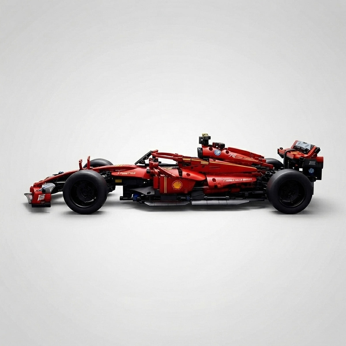 Maquette F1 Formula Racing Car rouge vue de profil