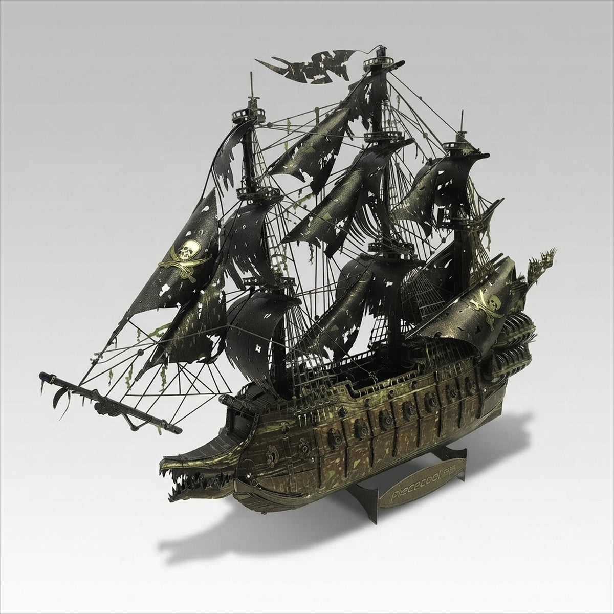 Maquette The Flying Dutchman vue plongeante de trois quarts avant