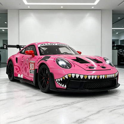 Maquette Porsche 911 GT3 RS 1:24 livrée rose