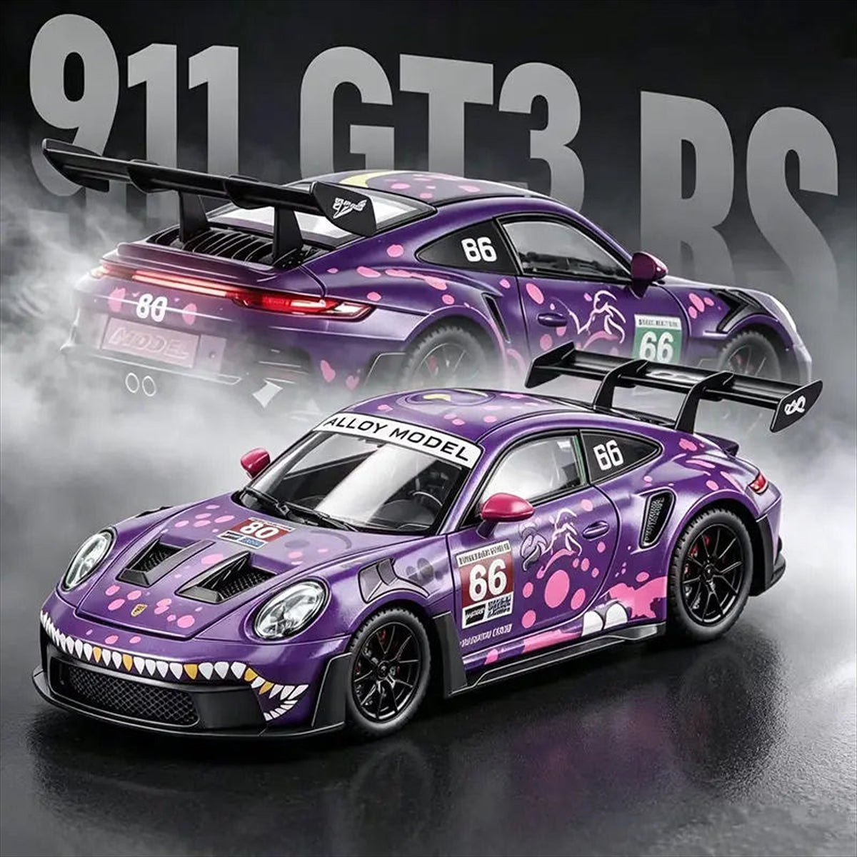 Maquettes Porsche 911 GT3 RS 1:24 livrée violette