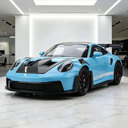 Maquette Porsche 911 GT3 RS 1:24 bleue