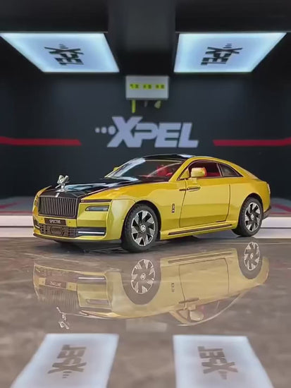 Vidéo de la maquette Rolls-Royce Spectre au 1:24