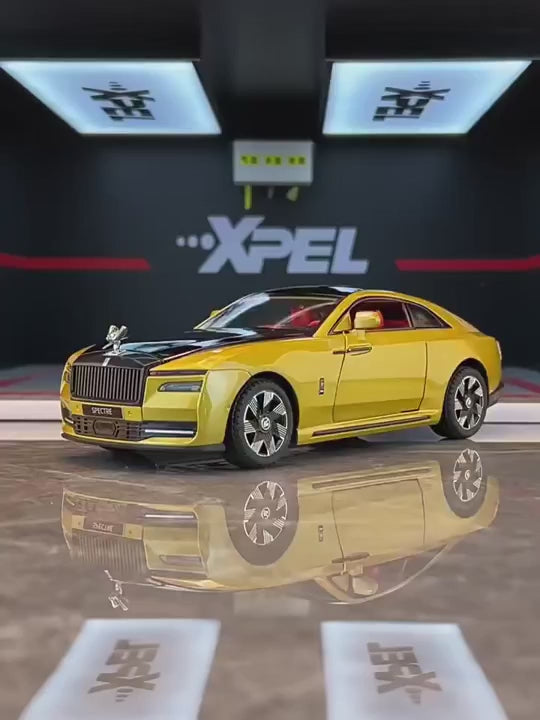 Vidéo de la maquette Rolls-Royce Spectre au 1:24