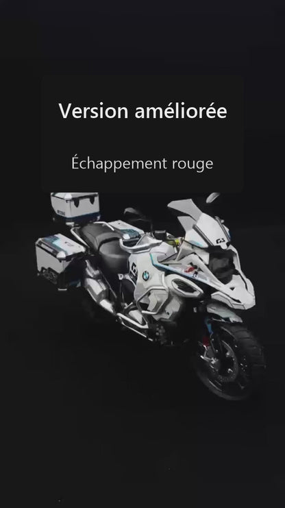 Vidéo de la maquette moto métal BMW R1250 GS Adventure