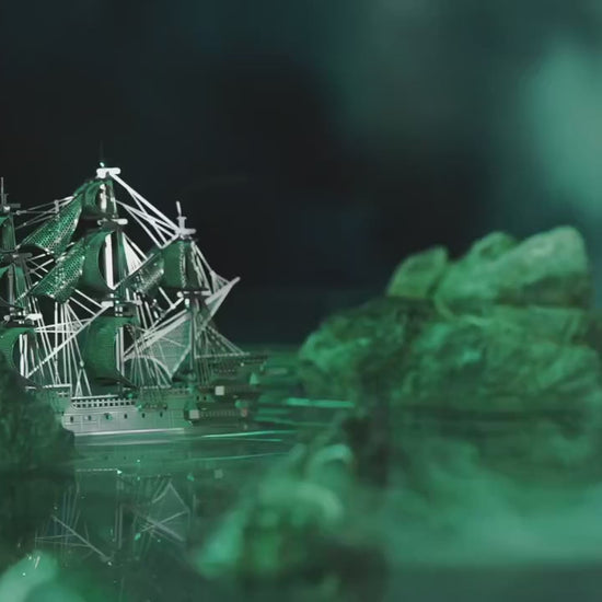Vidéo de la maquette bateau pirate The Flying Dutchman