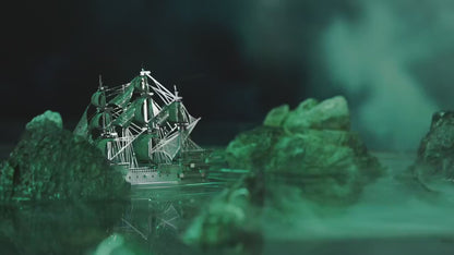 Vidéo de la maquette bateau pirate The Flying Dutchman