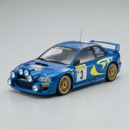 Maquette voiture subaru-"Subaru Impreza Rally"