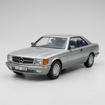 Maquette mercedes à construire-"M-Benz 500 SEC"