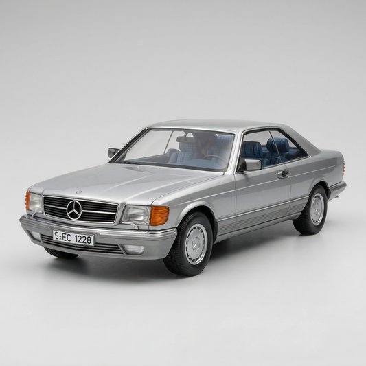 Maquette mercedes à construire-"M-Benz 500 SEC"