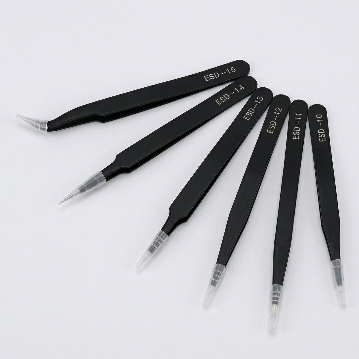 Kit de pince- 6 Pièces acier inoxydable