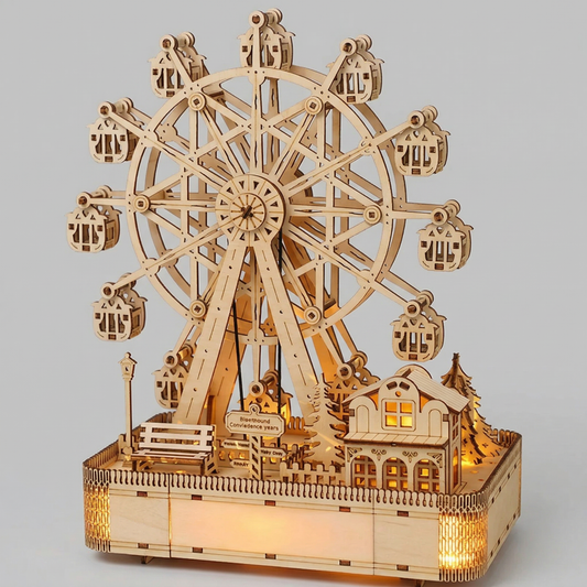 Maquette Grande roue bois-"Wood Wheel"