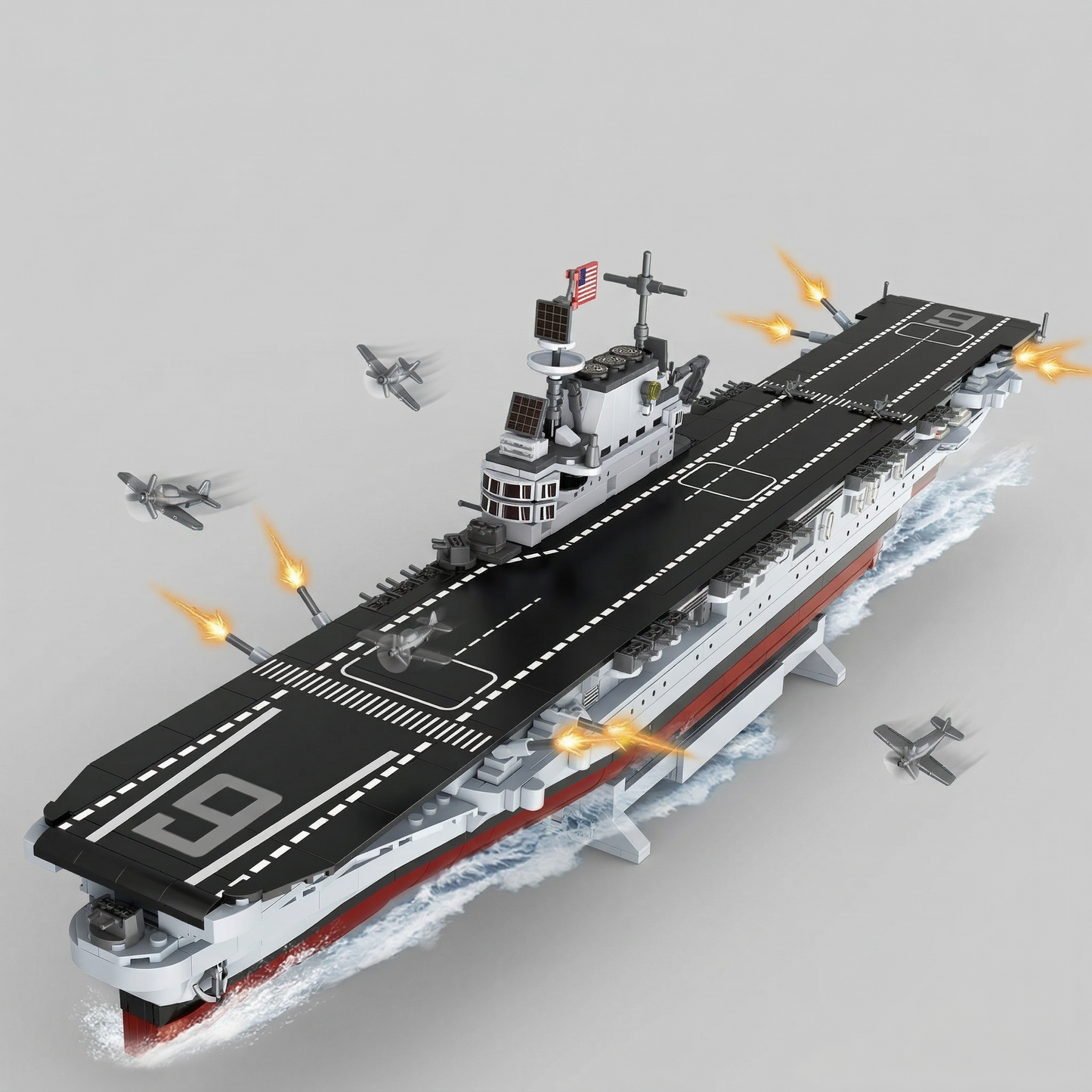 Maquette porte-avions uss enterprise-"USS Enterprise"