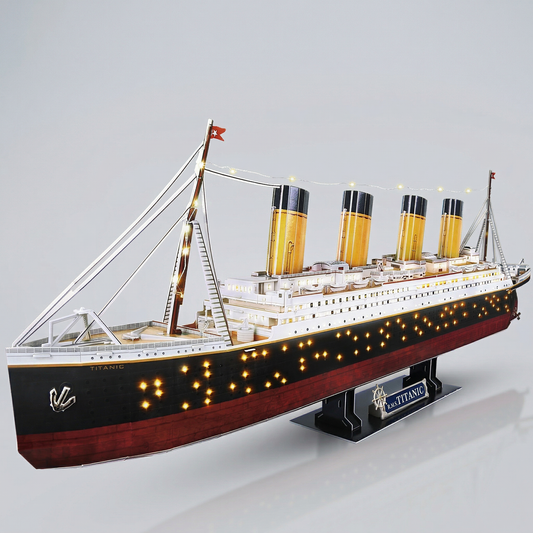 Maquette titanic a LED-"The Titanic"