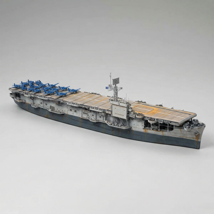 Maquette porte-avions-"USS Bogue"