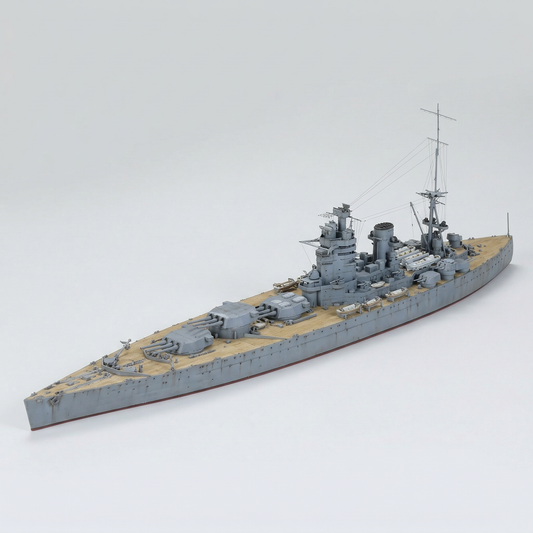 Maquette bateau 2eme guerre mondiale-"HMS Rodney"