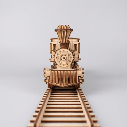 Maquette train en bois-"La Loco-Motiv"