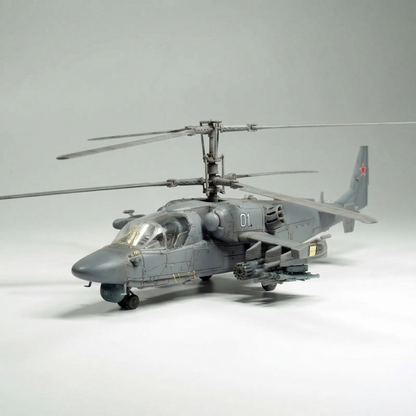 Maquette hélicoptère de combat-"KA-52"