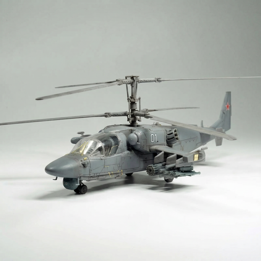 Maquette hélicoptère de combat-"KA-52"