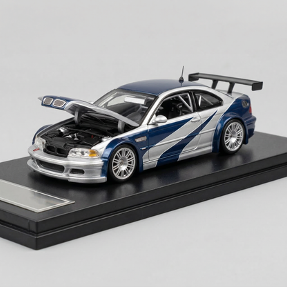 Maquette bmw e46-"BMW M3 E46 GTR NFS Most wanted"