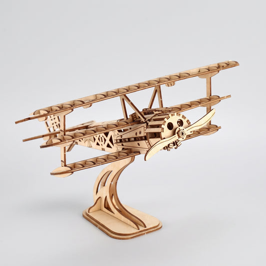 Maquette avion en bois a construire-"Fokker"