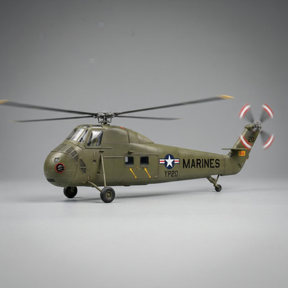 Maquette hélicoptère militaire-"UH-34D Choctaw"