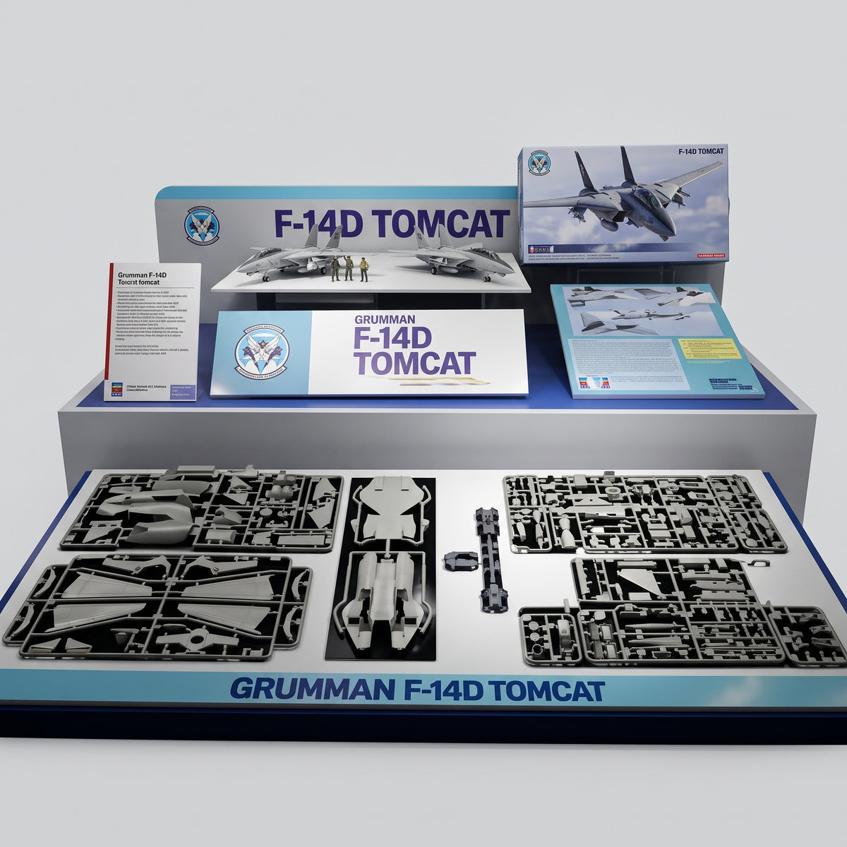 Maquette avion de chasse a construire-"F14D Tomcat"