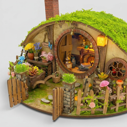 Maquette maison en bois-"The Magic House"
