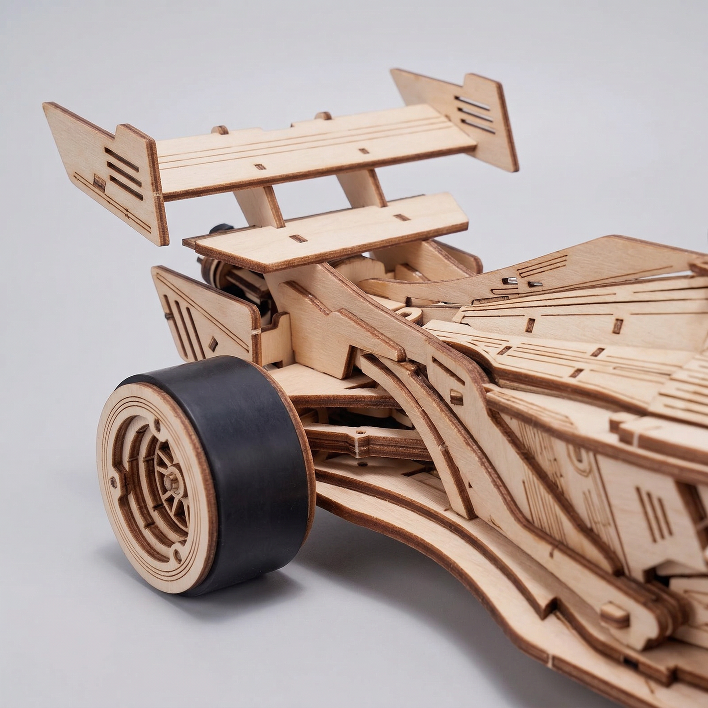 Maquette bois formule 1-"Wood F1"