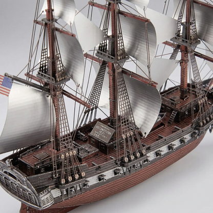 Maquette bateau a construire en métal-"USS Constitution"