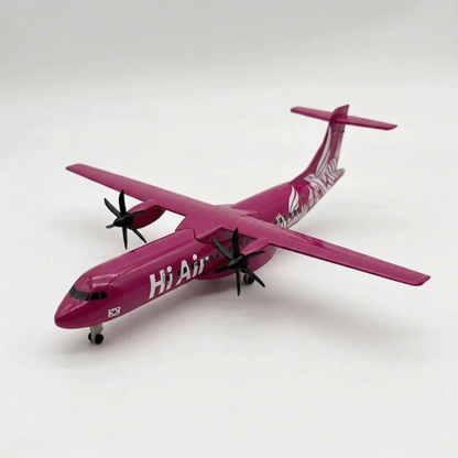 Maquette avion en métal civil-"ATR Hi Air"