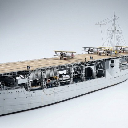Maquette bateau porte-avions-"USS Langley"