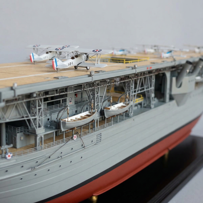 Maquette bateau porte-avions-"USS Langley"