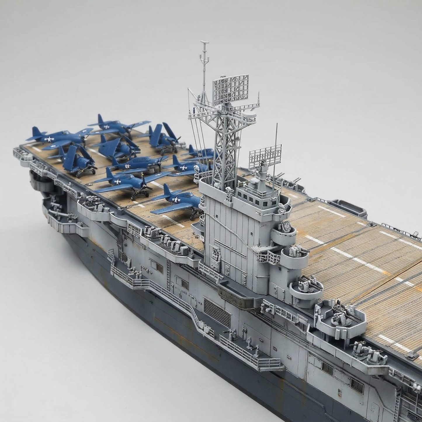 Maquette porte-avions-"USS Bogue"